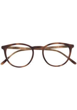 Mykita Davu round-frame glasses - Brown