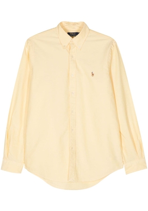 Polo Ralph Lauren Polo Pony-motif cotton shirt - Yellow