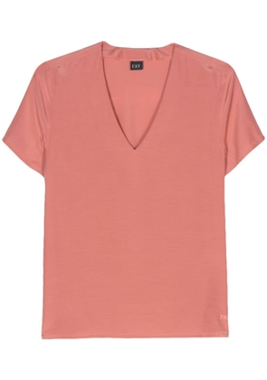 Fay V-neck blouse - Pink