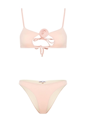 La Reveche faux-flower bikini - Pink
