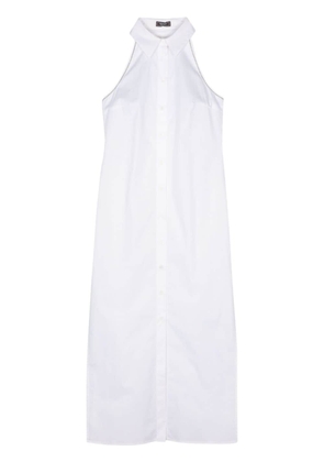 Peserico Monili-chain maxi dress - White