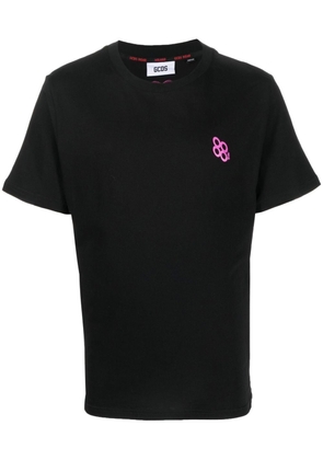 Gcds graphic-print cotton T-shirt - Black