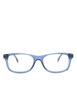 BOSS 1547 rectangle-frame glasses - Blue