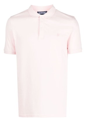 Vilebrequin Palatin logo-embroidered polo shirt - Pink