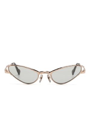 Kuboraum Z22 cat-eye sunglasses - Gold