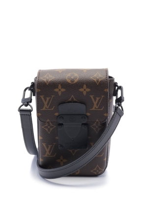 Louis Vuitton Pre-Owned 2021 S-lock Vertical wallet shoulder bag - Brown