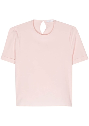 Peserico round-neck crepe blouse - Pink