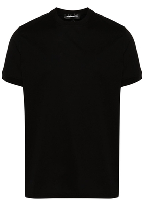 Salvatore Santoro logo-embroidered cotton T-shirt - Black