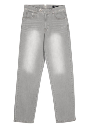 Man On The Boon. faded effect straight-leg jeans - Grey
