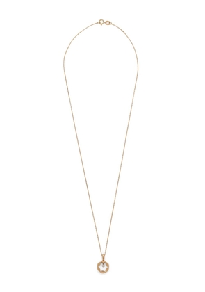 Swayta sha 18kt yellow gold cut-out pendant necklace