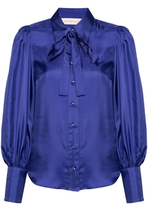 ZIMMERMANN Natura silk blouse - Purple