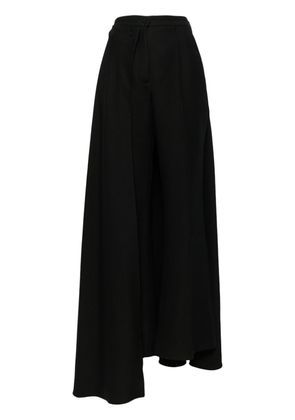 Isabel Sanchis ruffled cropped trousers - Black