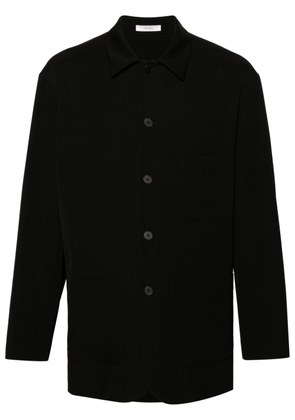 The Row Casey wool shirt - Black