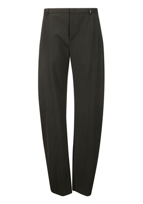 Ssheena pleat-detailing tailored trousers - Black