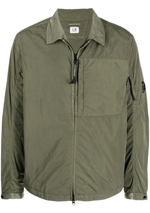C.P. Company Lens detail zipped jacket - Green