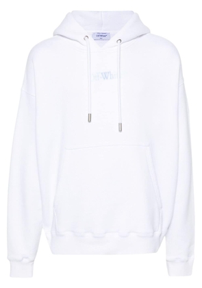 Off-White Arrow Skate cotton hoodie - Blue