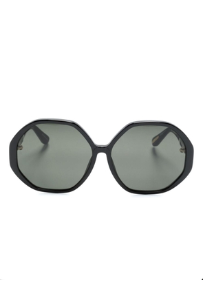 Linda Farrow round-frame tinted sunglasses - Black