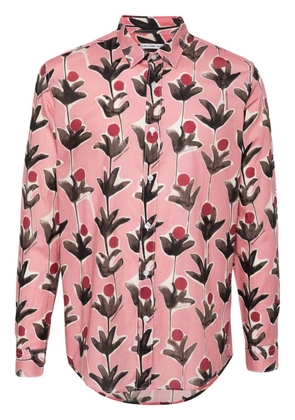 Daniele Alessandrini floral-print shirt - Pink