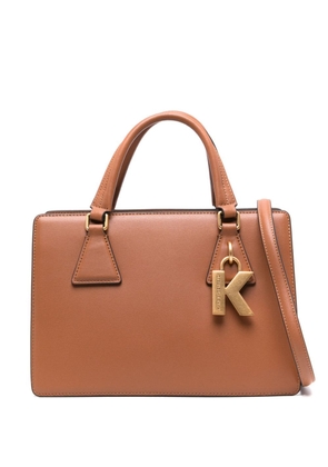 Karl Lagerfeld medium K/Lock tote bag - Brown