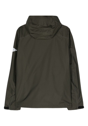 and Wander 2.5L Hiker hooded rain jacket - Green