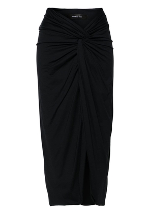 Federica Tosi high-waist midi pencil skirt - Black