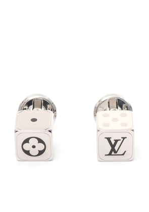 Louis Vuitton Pre-Owned 2018 polished dice cufflinks - Silver