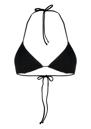 Matteau graphic-print triangle-cup bikini set - Black