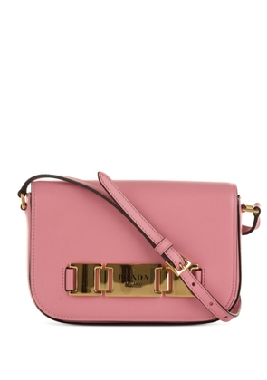 Prada Pre-Owned 2013-present Prada Etiquette Vitello Lux crossbody bag - Pink