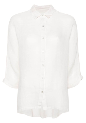 120% Lino button-up linen shirt - Neutrals
