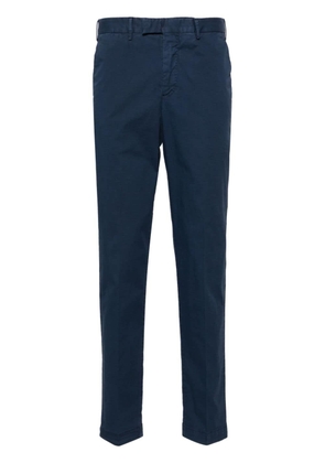 PT Torino slim-cut cotton chino trousers - Blue
