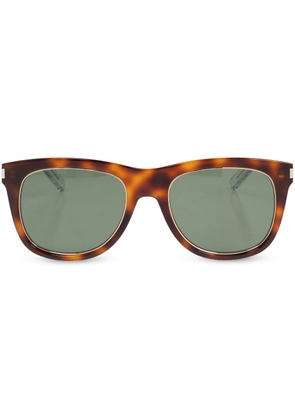 Saint Laurent Eyewear square-frame sunglasses - Green