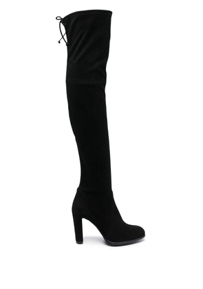 Stuart Weitzman thigh-high suede boots - Black