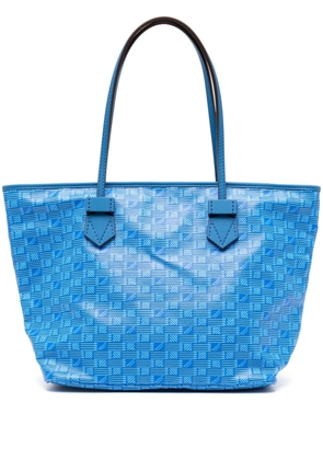 Moreau Saint Tropez leather tote bag - Blue