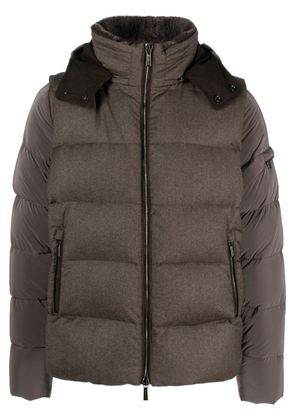 Moorer Casciano padded jacket - Brown
