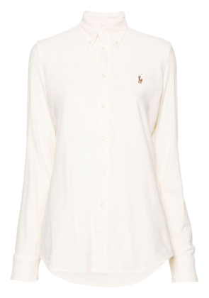 Polo Ralph Lauren Polo Pony-embroidered striped shirt - Yellow