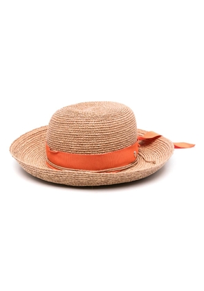Helen Kaminski Newport Sb raffia sun hat - Neutrals