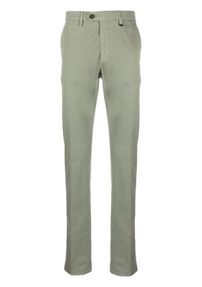 Canali cotton chino trousers - Green