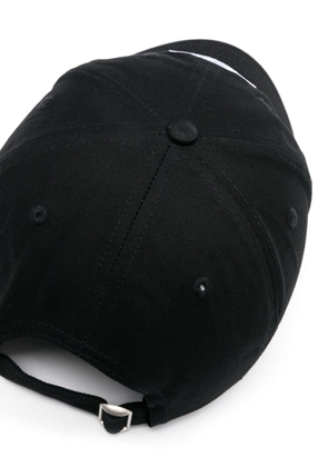 ARTE Cassius Circle cotton baseball cap - Black