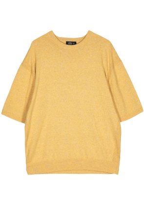 Man On The Boon. crew-neck cotton jumper - Yellow