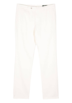 Man On The Boon. cotton-blend chino trousers - White