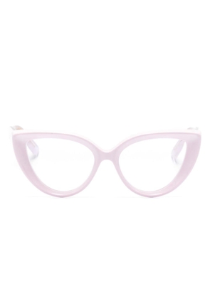Gucci Eyewear cat-eye frame glasses - Pink
