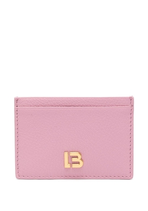 Bimba y Lola logo-plaque leather wallet - Pink