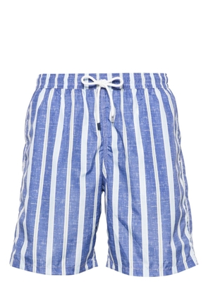 Fedeli Positano striped swim shorts - Blue
