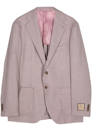 Man On The Boon. Easy Puppy Tooth blazer - Pink