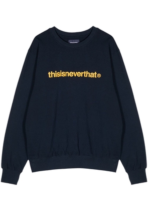This Is Never That T-Logo LT crew neck sweatshirt - Blue