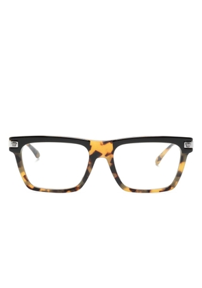 Versace Eyewear square-frame glasses - Brown