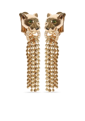Cartier 18kt yellow gold Panthère de Cartier diamond earrings