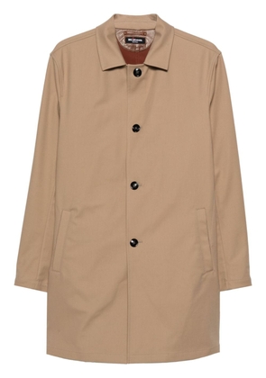 Kiton cotton trench coat - Neutrals