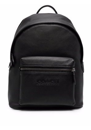 Coach Charter leather backpack - Black