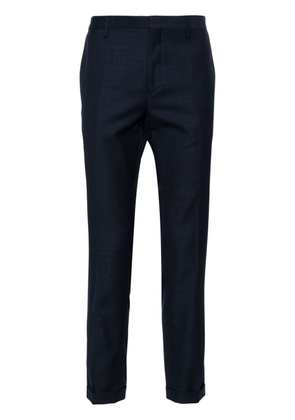 Paul Smith mid-rise tailored wool trousers - Blue